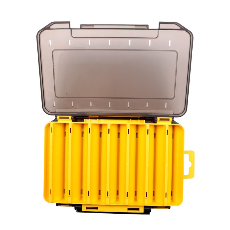 Aquarium Outdoor Large-capacity Fishing Tackle Box Double-decker Sub-bait Box Portable Bait Fishing Gear Storage Box Fish Tank