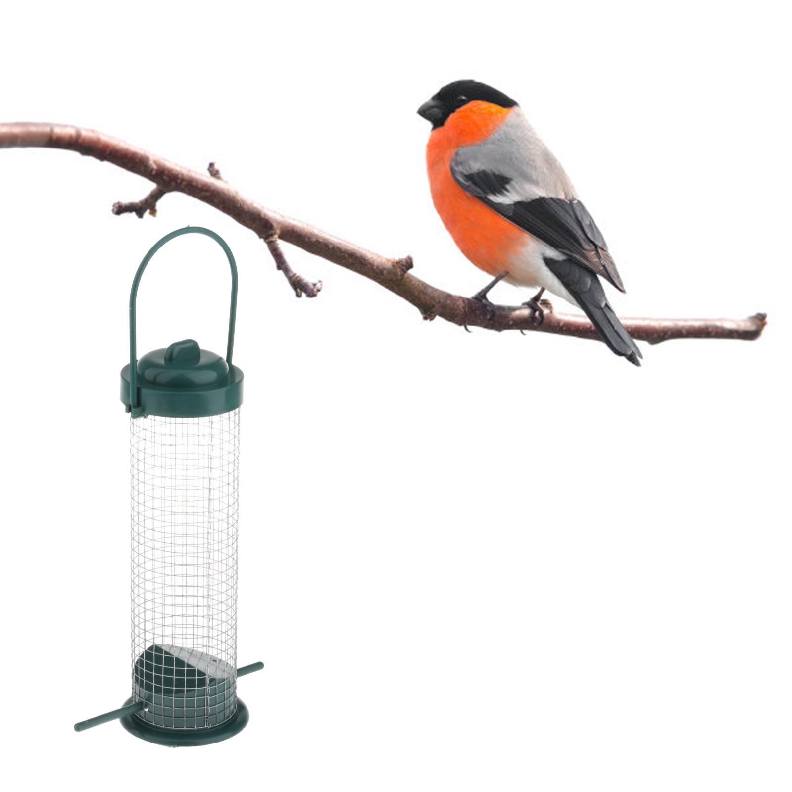 Wild Bird Feeder Squirrel Proof Feeding Station for Oudoor Patio Plastic