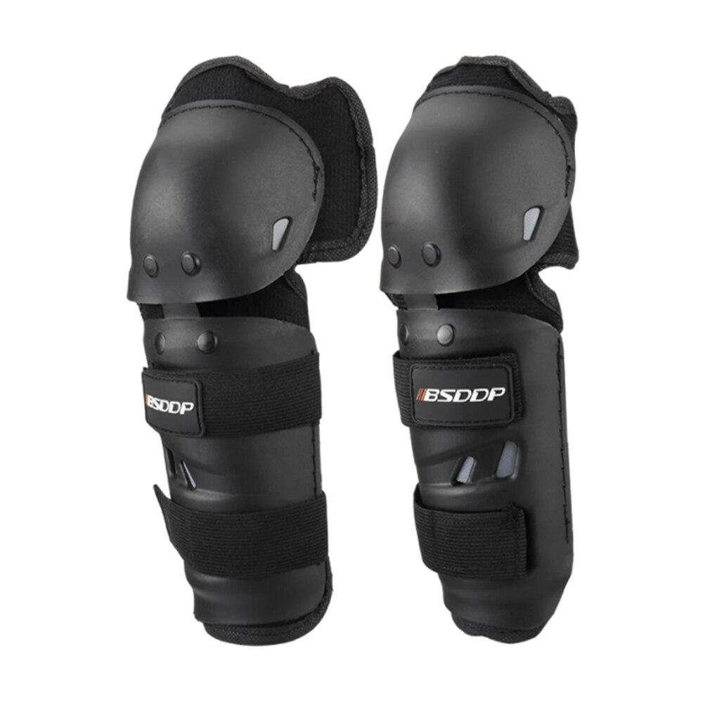 Lot De 2 Genouillères De Protection - Noir - Pour Moto, Snowboard, équitation - Universelles - Neuf
