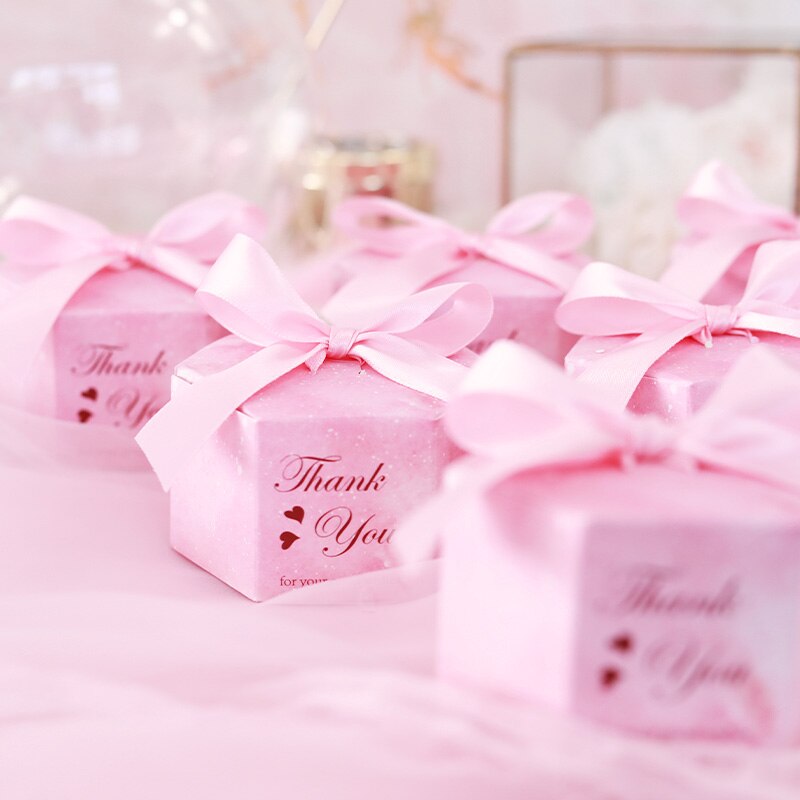 Donut Candy Box Zoete Chocolade Doos, Donut Thema Feest Bruiloft Favor