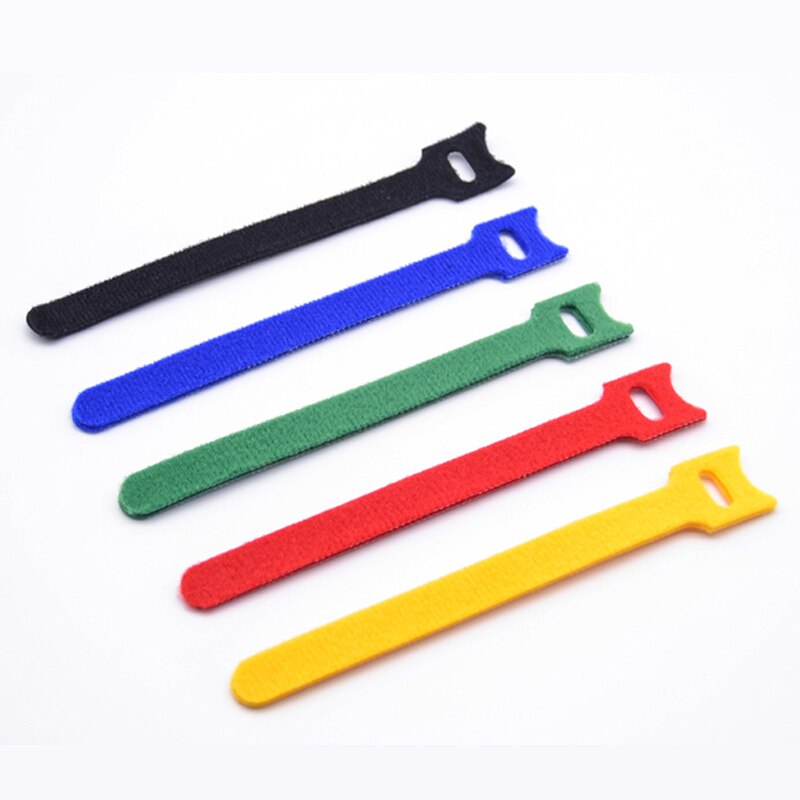 10 pcs/lot 15*0.2cm Nylon Cable Ties Cute Cat Color Loop Cable Tie Multifunction Straps Fastener Reusable Magic Tape