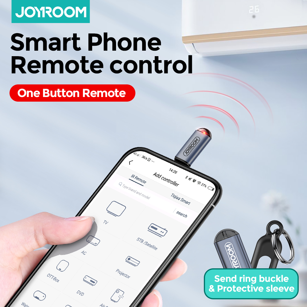 Télécommande Infrarouge Universelle USB-C Pour Smartphone - Contrôle Projecteur, Appareil Photo, Distance 8-15 M