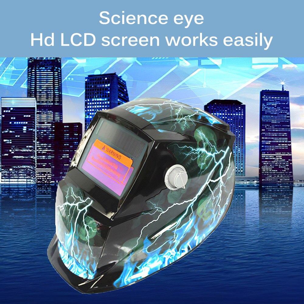 Li Battery/Solar Auto Darkening Welding Helmet/Welding Mask TIG MIG MMA MAG KR KC Arc Sensor/Solar Cell(Grand-918I/958I)
