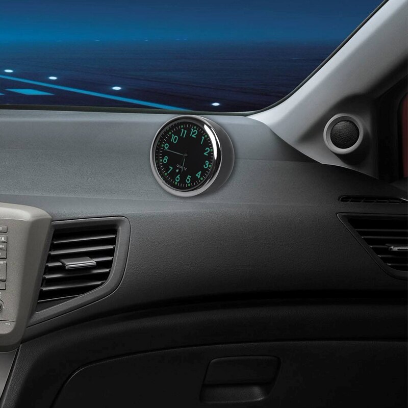 Mini Klok In Auto Mechanica Quartz Klok Mini Auto Horloge Digitale Auto Klok Auto Klok