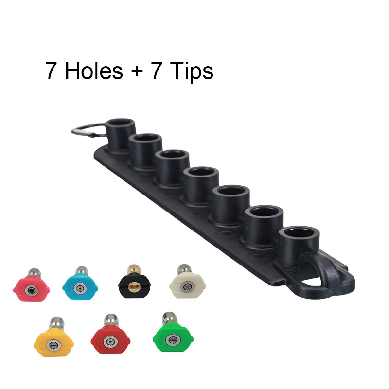 Set di supporti per ugelli a connessione rapida da 1/4" 4000PSI Supporto per pistola per idropulitrice Supporto per punte di spruzzo Lancia di estensione per lavaggio leggera: green