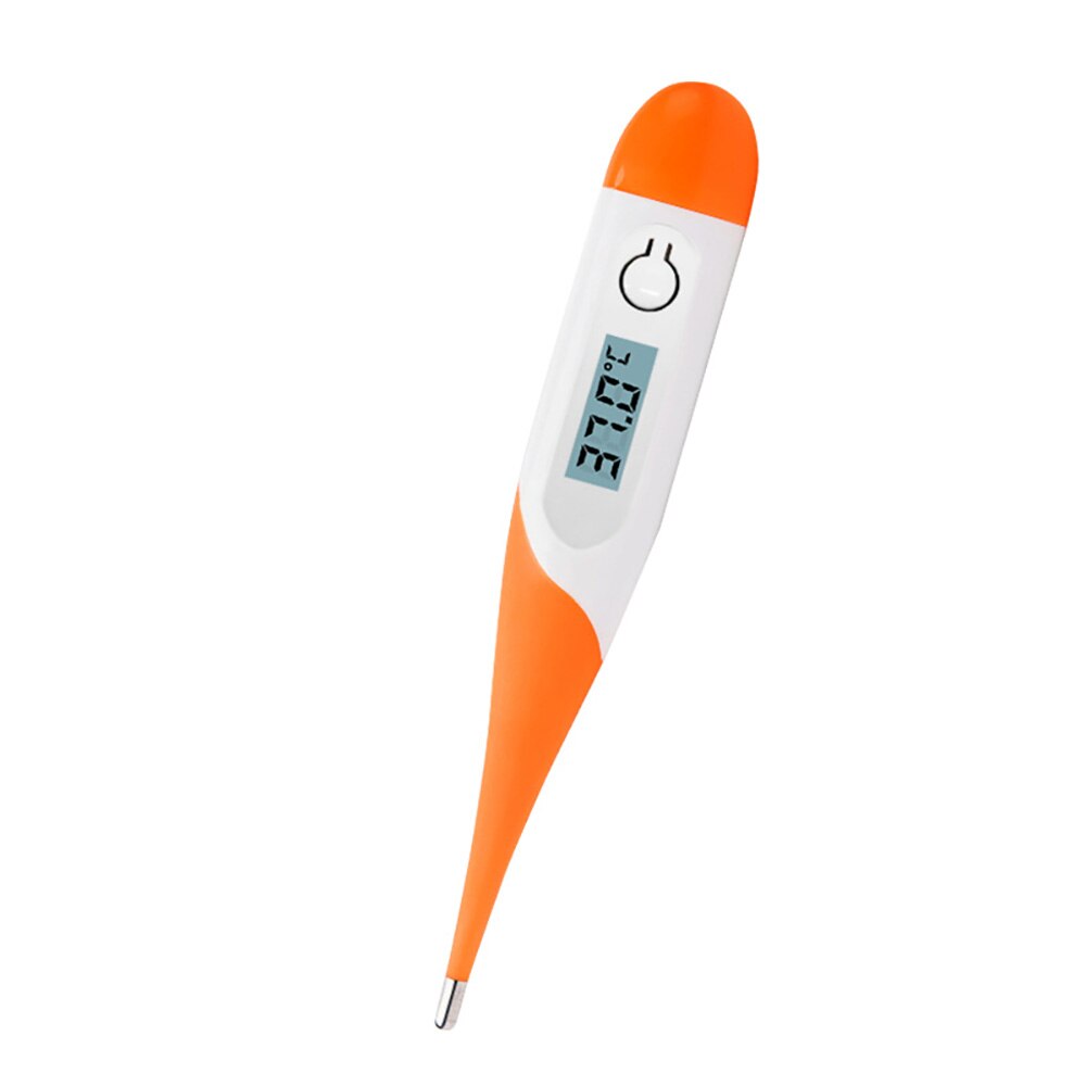 Aozbz Draagbare Digitale Elektronische Thermometer Orale Thermometer Waterdichte Lcd Baby Baby Pet Volwassen Zachte Geheugenfunctie