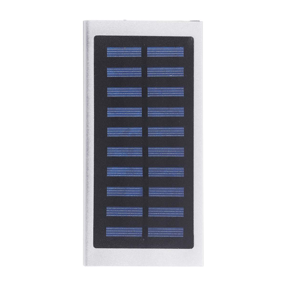 Draagbare Power Bank 50000 Mah Externe Batterij 2 Usb Led Powerbank Mobiele Telefoon Solar Charger