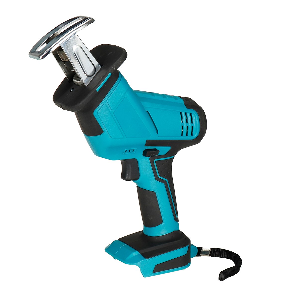 18V 4000rpm/min Cordless Electric Reciprocating Saw Variable Speed Metal Wood Cutting Tool Electric Saw for Makita 18V Battery: Blue