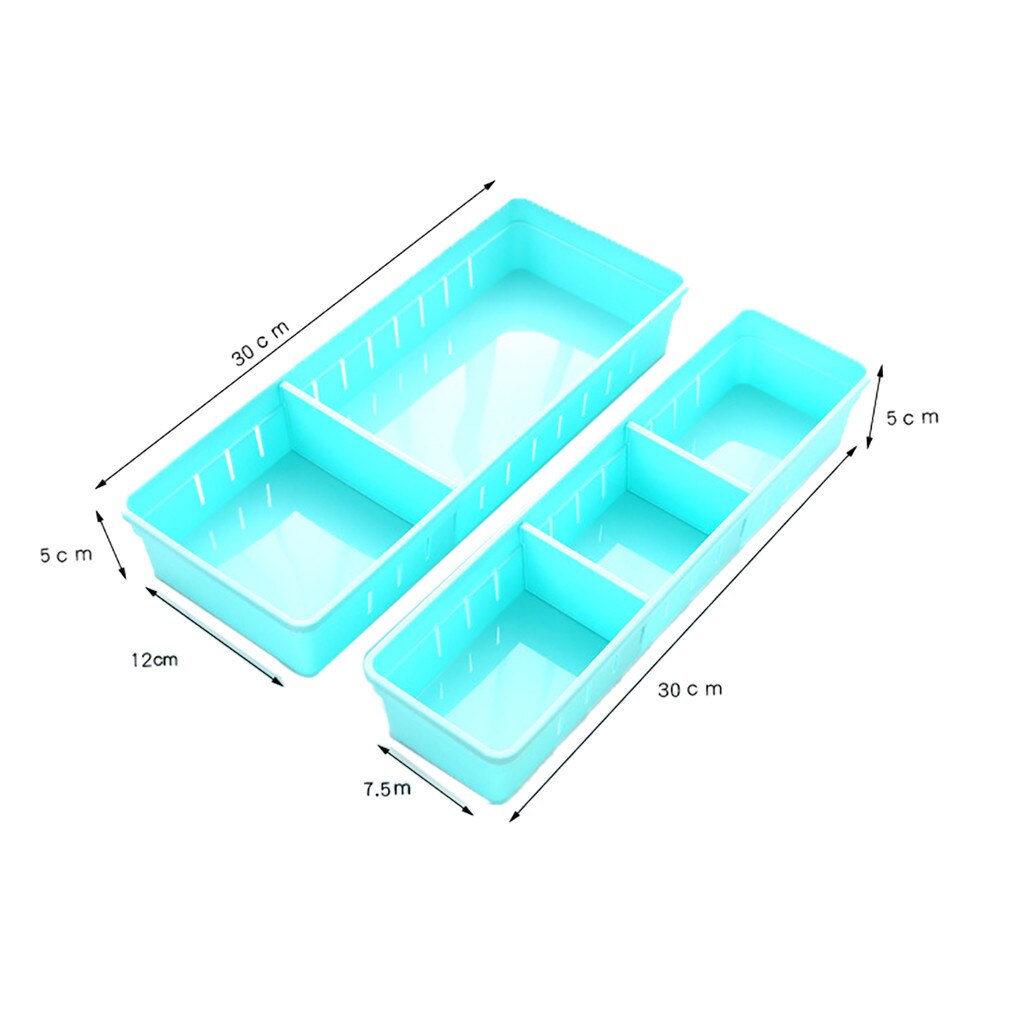 Verstelbare Lade Organizer Keuken Bestek Divider Case Makeup Pen Kantoor Opbergdoos # Sw