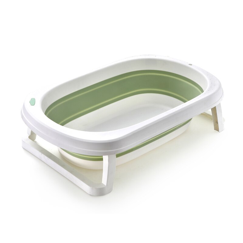 style foldable baby bathtub folding baby infant bath tub: Green