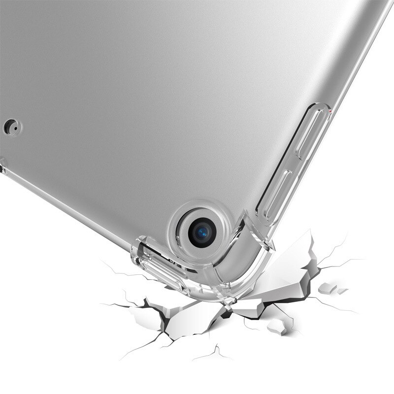 Przezroczysty pokrowiec na iPad 9.7 2017 2018 Air 2 Air 1 TPU silikonowy, odporny na wstrząsy pokrowiec na iPad 10.2 2019 Air 10.5 Pro 11 Mini 3/4/5