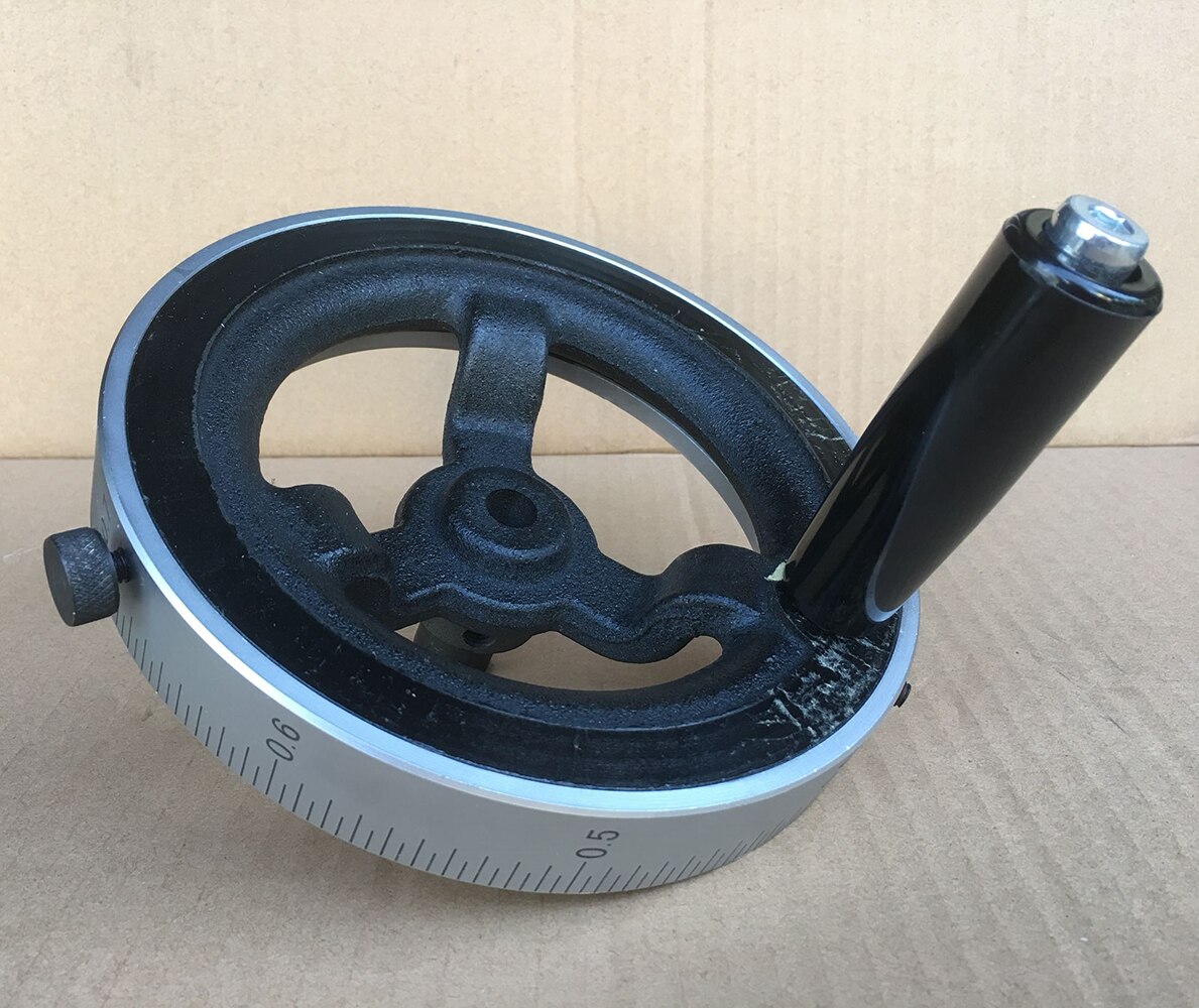 1Set Taiwan Surface Grinder Z-Axis Scale Ring M614 M618 Hand Grinding Cast Iron Inner Hand Wheel Dial Up And Down Scale