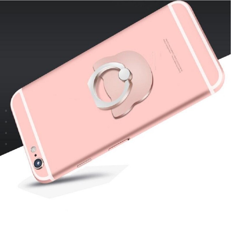 Fingerring mobiltelefon smartphone stander holder til iphone 7 plus samsung huawei smart phone ipad  mp3 bil mount stander