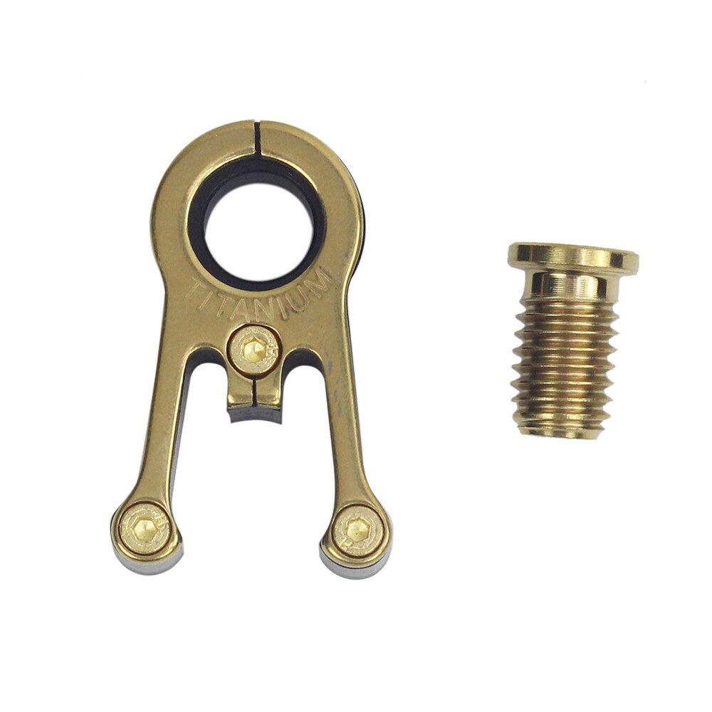 SILVEROCK Titanium Catch Ball Catcher With Bolt for Brompton 3SIXTY Folding Bike Stem Catcher