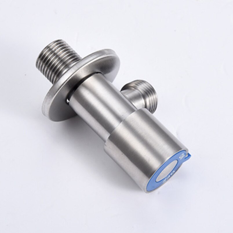 1/2"male x 1/2" male Angle Stop Valve Stainless Steel Toilet extender Kitchen Faucet Filling Control Water Stops Hight
