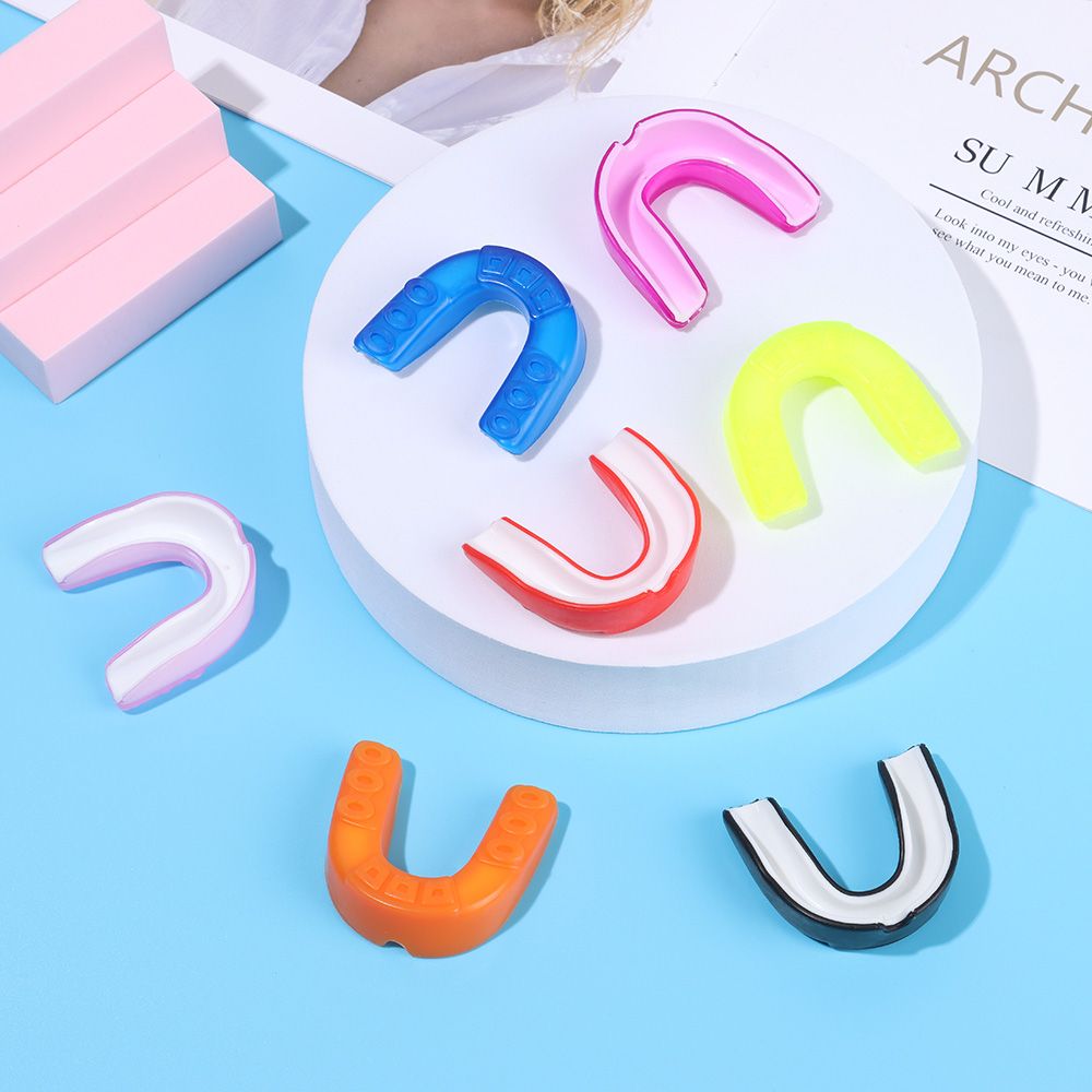 Adult Kids Football Silicone Boxing Gum Shield Teeth Protection Mouth Guard Rugby
