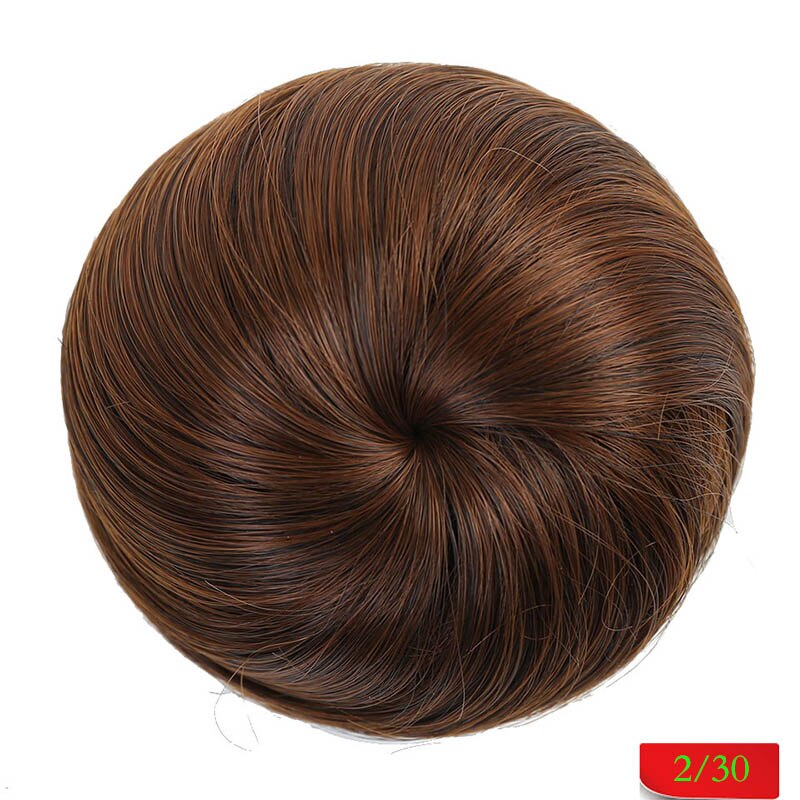 DIANQI syntetyczne włosy kok przedłużanie Chignon pączek Chignon sznurkiem treski sztuczne włosy kok dla kobiet: 2-30