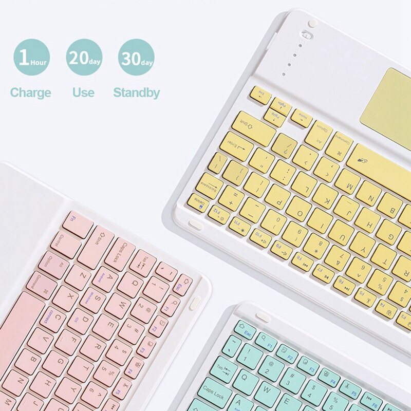 Detachable Press Bluetooth Keyboard Case and Mouse Set for iPad Pro10.5/Air3 /iPad 10.2 ) Tablet