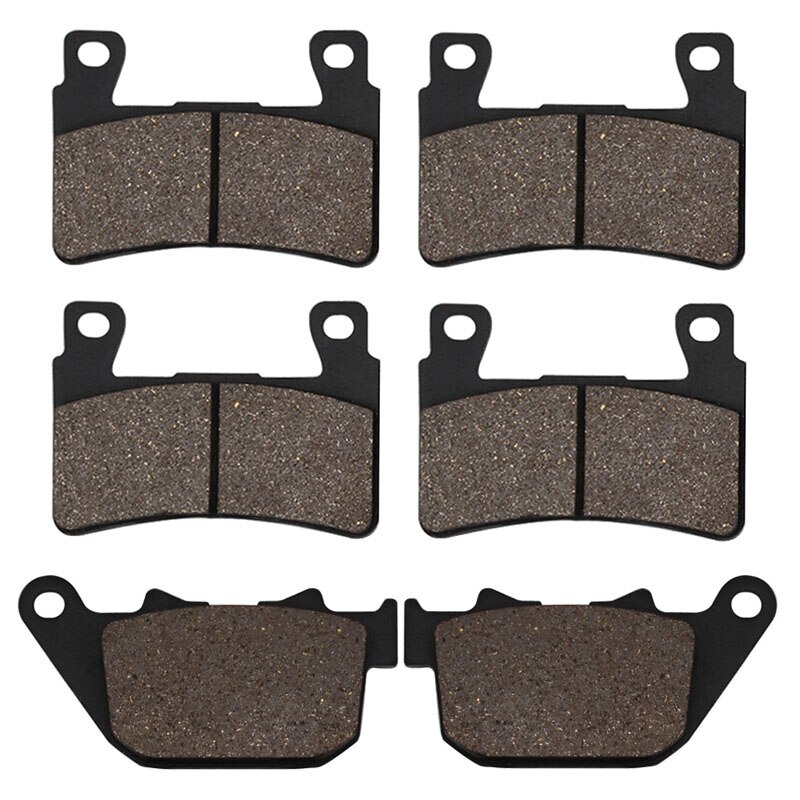 Cyleto Motorfiets Voor en Achter Remblokken voor HARLEY DAVIDSON XR1200 XR 1200 XR1200X: Front and Rear