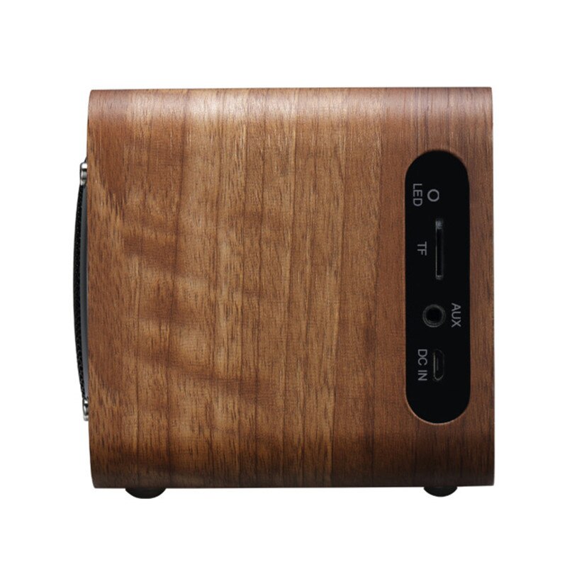 Wooden Wireless Bluetooth 4.0 Speaker Loudspeakers full range Stereo Bass Surround Subwoofer TF FM 1800mah Desktop wood speaker