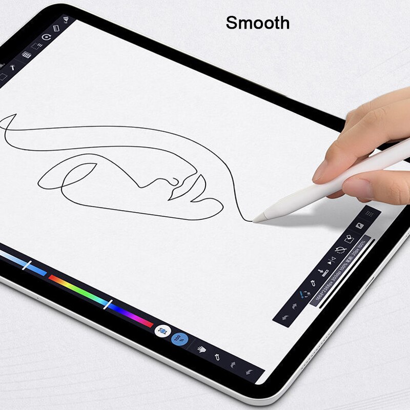 Papier do rysowania do Samsung Galaxy Tab S6 Lite 10.4/A7/A8/S7 11 Plus/FE 12.4 S8 Ultra S5E matowy ochraniacz ekranu przeciwodblaskowy