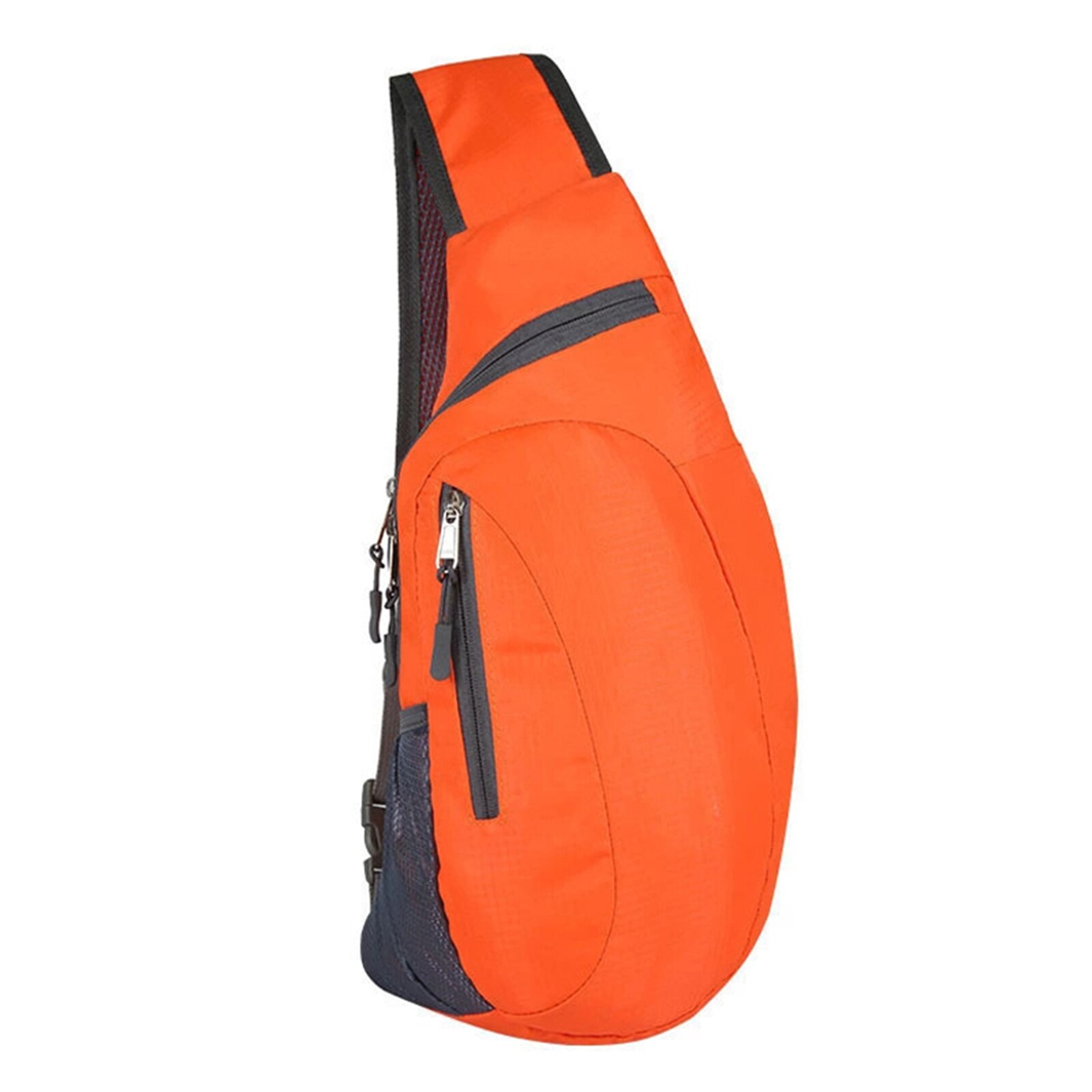 Unisex Chest Bag Pack Waterproof Travel Sport Nylon Crossbody Shoulder Sling Bags Men Women PUZ777: Orange