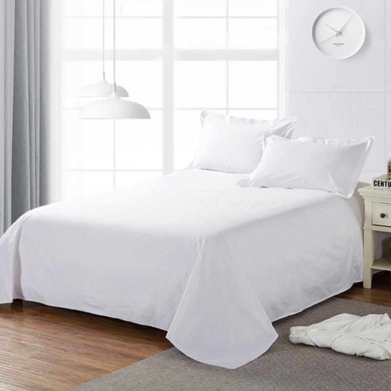 Marriott hotel style bed sheet flat sheet set