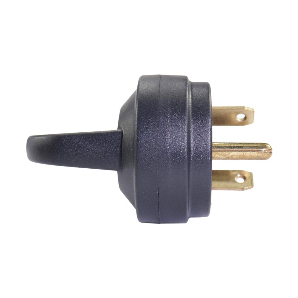 Iztoss 30 AMP RV Receptacle Plug Electrical Plug Adapter with Handle (Male Plug)