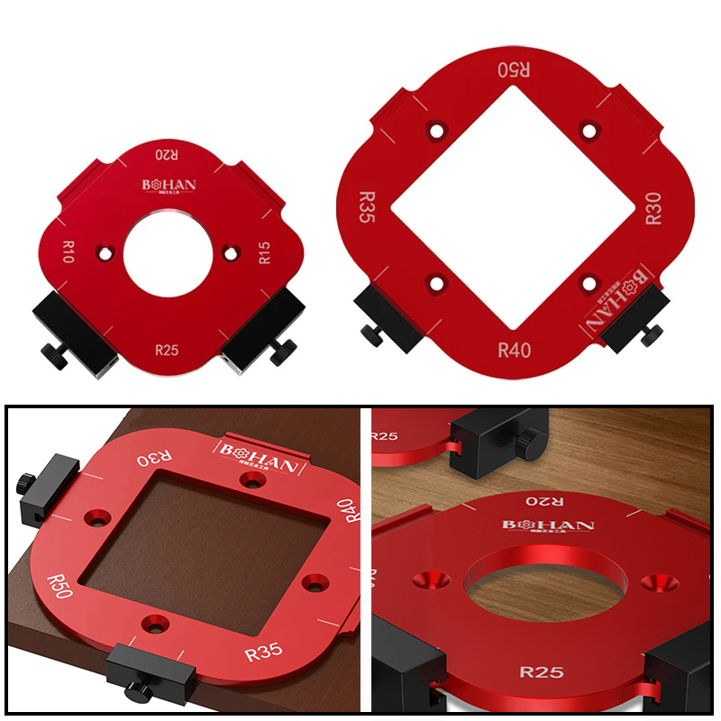 Woodworking Router Arcs Angle Positioning Template... – Grandado