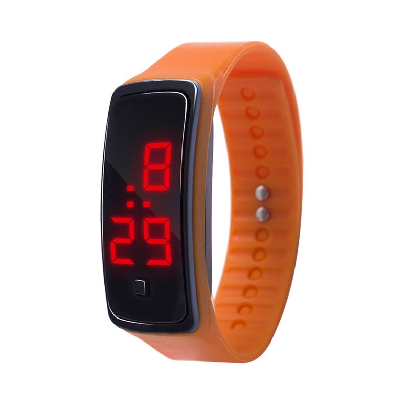 Led Digitale Display Armband Horloge Dames & Heren Horloge Klok Silicagel Sport Horloge