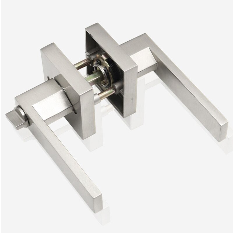 517A Passage Deur Hendels Interieur Zware Vierkante Ronde Deurgrepen Hal Kast Vergrendeling Deur Hendels Voor Slaapkamer Deur