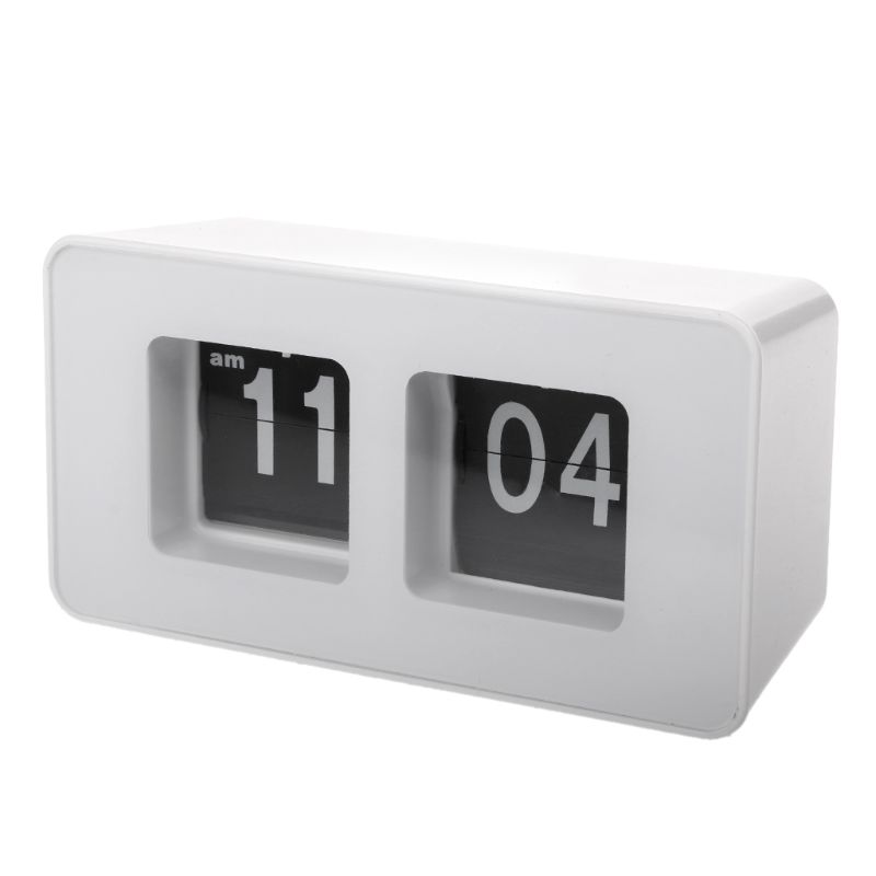 Retro Flip Classic Stijlvolle Desk Auto Moderne Wandklok