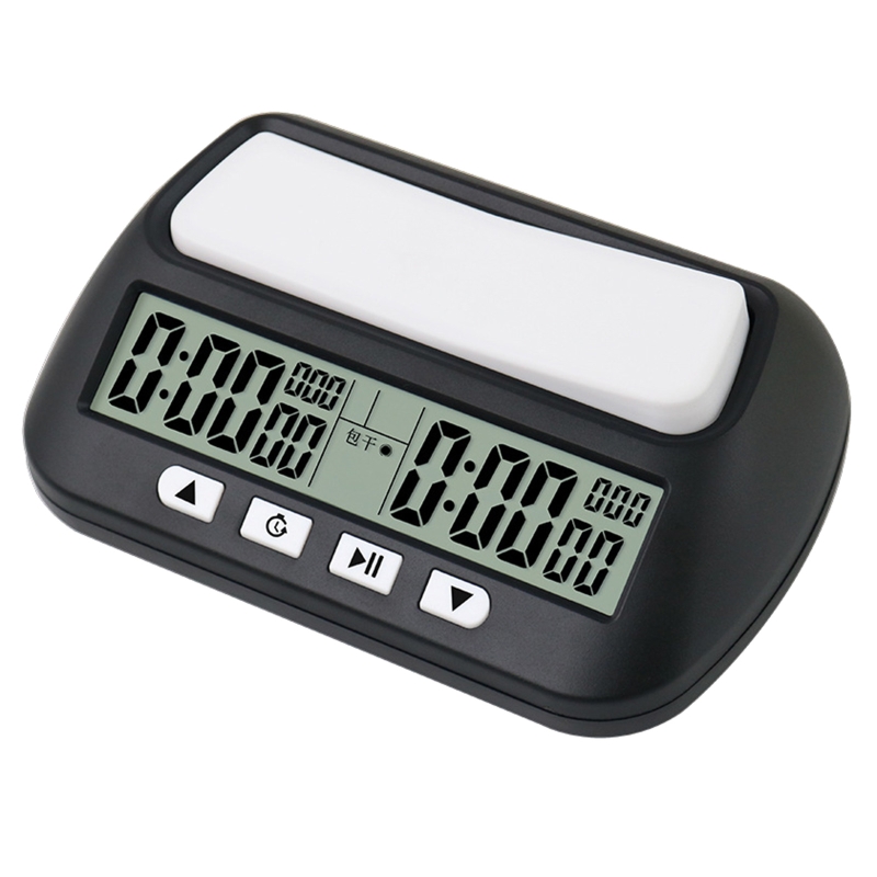 Professionelle Schachuhr, Count Up Down, Timer, Brettspiel, Stoppuhr, kompakte Digitaluhr, Bonus-Wettbewerb, Stundenzähler