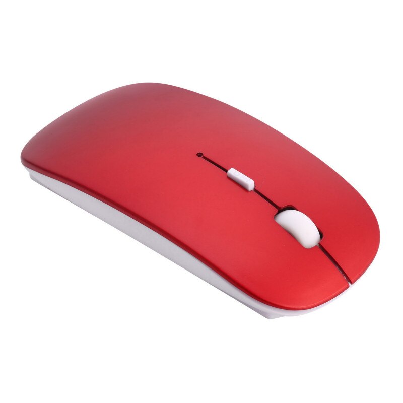 L3 Wireless Mouse 2.4G 1600DPI Bluetooth Dual-Mode Mouse For Laptop Notebook PC Computer Peripherals: red