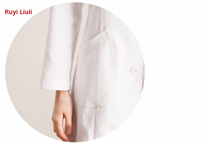 Orthopedisch chirurg mondholte en tandheelkunde in de arts kleding lange mouw arts gown vrouwen