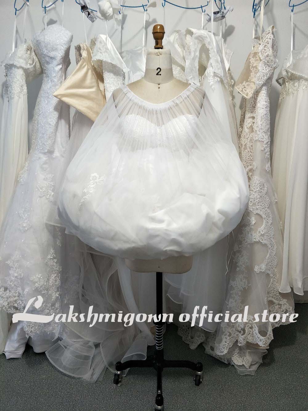 Inner Skirt Pick Up Gather Skirt Slip Wedding Dress Petticoat Underskirt for Bridal Save You From Toilet Water