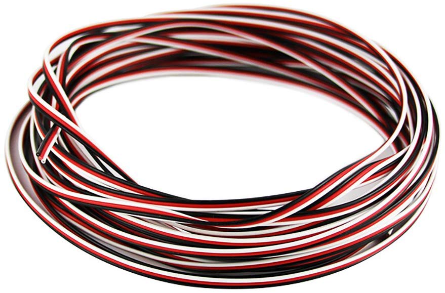 5 meter 16 voeten 26AWG/22AWG JR Futaba Servo Verlengkabel Draad 30/60 Cord Lead Uitgebreide Bedrading voor RC DIY accessoires