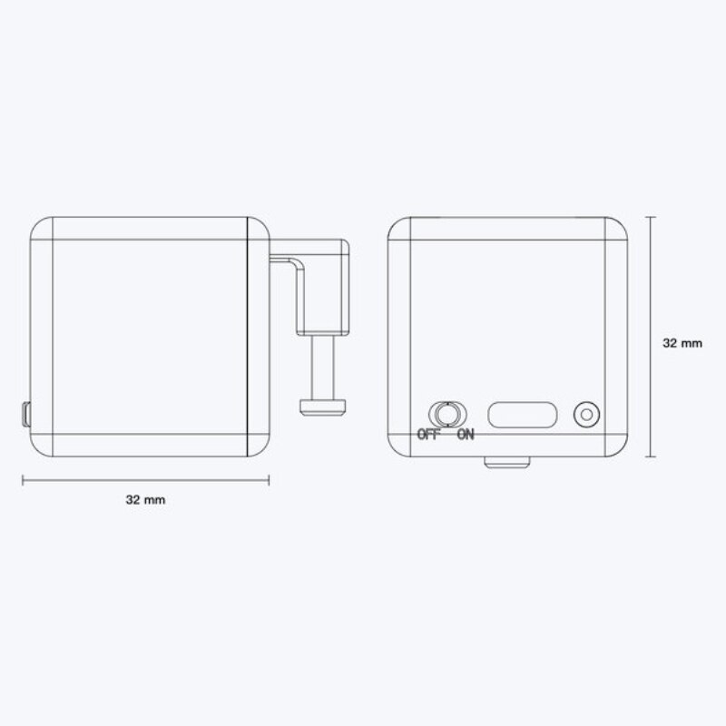 1pc Adaprox Fingerbot Magic Switchbot Arm Bluetooth Switch TUYA Smart Switch Sticker Mechanical Arms For Alexa Google Assistant