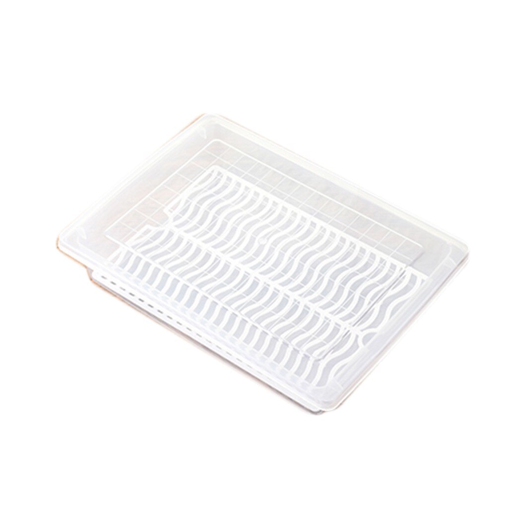 storage Container 1pc Kitchen Water Preservation Refrigerator Refrigerated Storage Case Transparent stackable storage box#50: Default Title