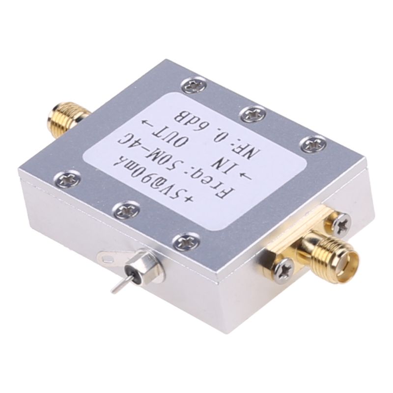 50M-4GHz Low Noise Amplifier LNA Ham Radio Module RF FM HF VHF NF=0.6dB -110dBm