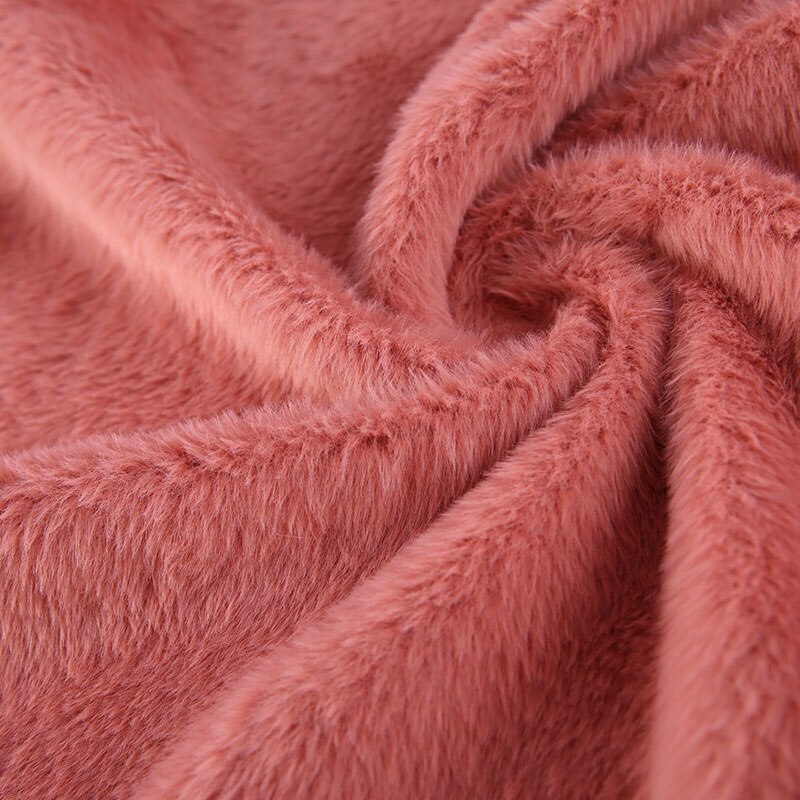 Polyester fabric warp knitting European autumn and winter fabric spot: Lavender