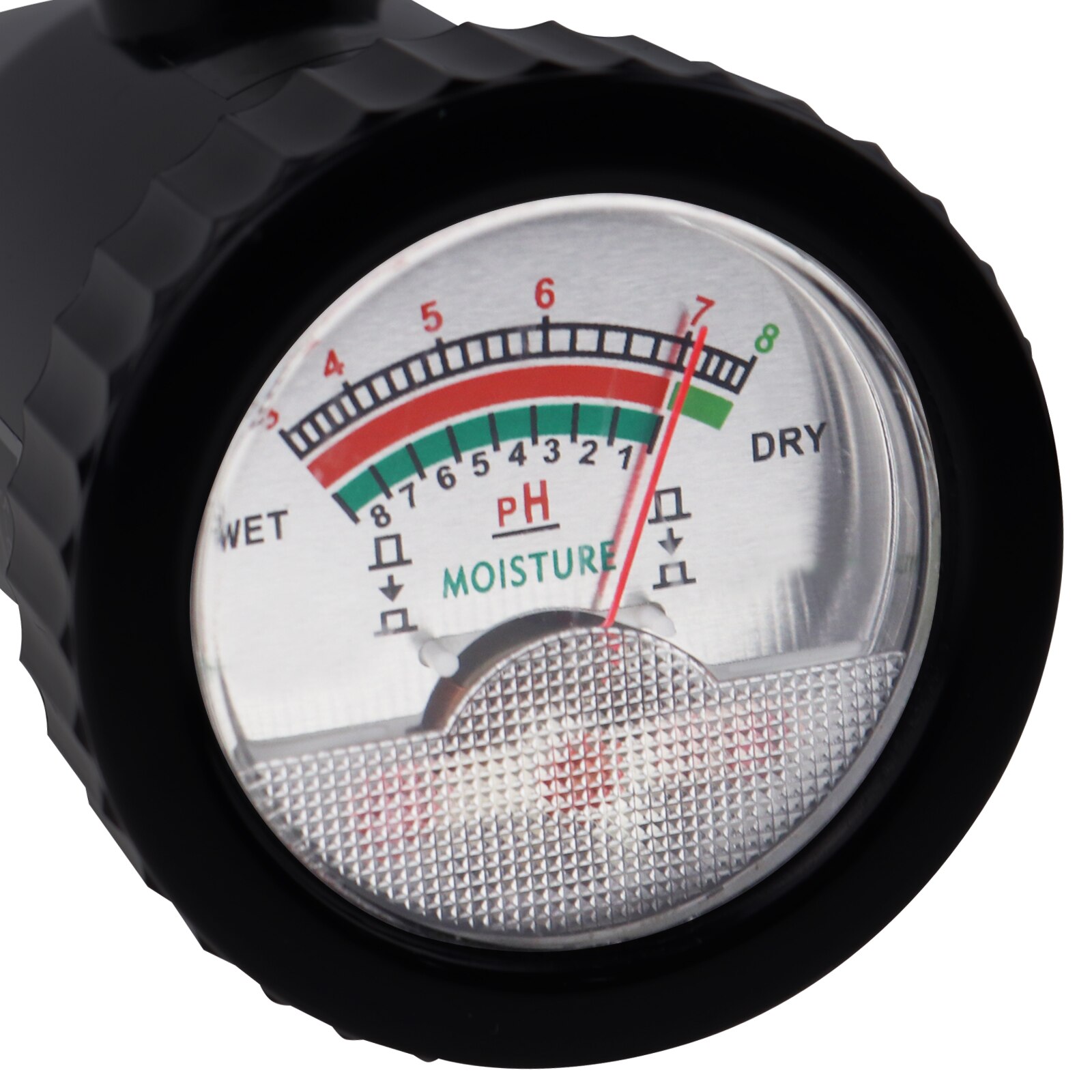 Medidor de nivel de humedad de pH del suelo 2 en 1, herramienta de prueba de jardinería, huertos, jardines, césped, jardineras, viñedos