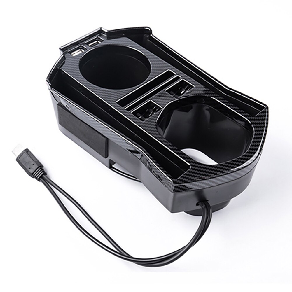 Central Cup Holder Storage Box USB Charging Dual Ports Car Central Cup Hold For Honda's 10th Civic Civic FC1 Supplies