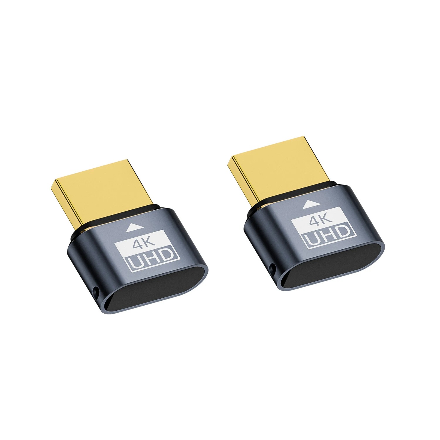 Zgodna z HDMI atrapa wtyczki 4K HDR wirtualny monitor EDID emulator bezgłowy duch wyświetlacz adapter Obsługuje robić 4k@60Hz 1080@120Hz: Czerwony