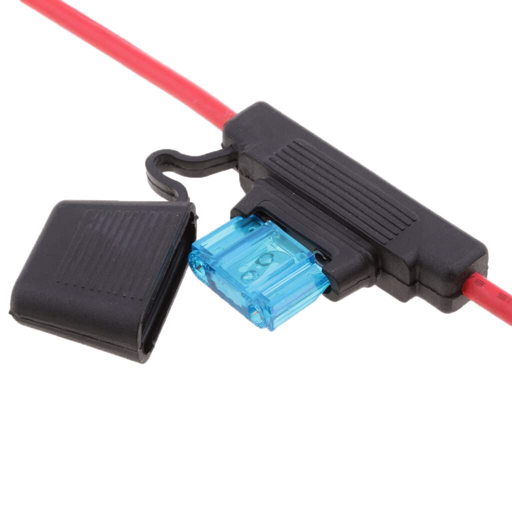 1 Set Waterproof Car Boat 18 Gauge In-Line Fuse Holder and 60A MAXI Blade Fuse