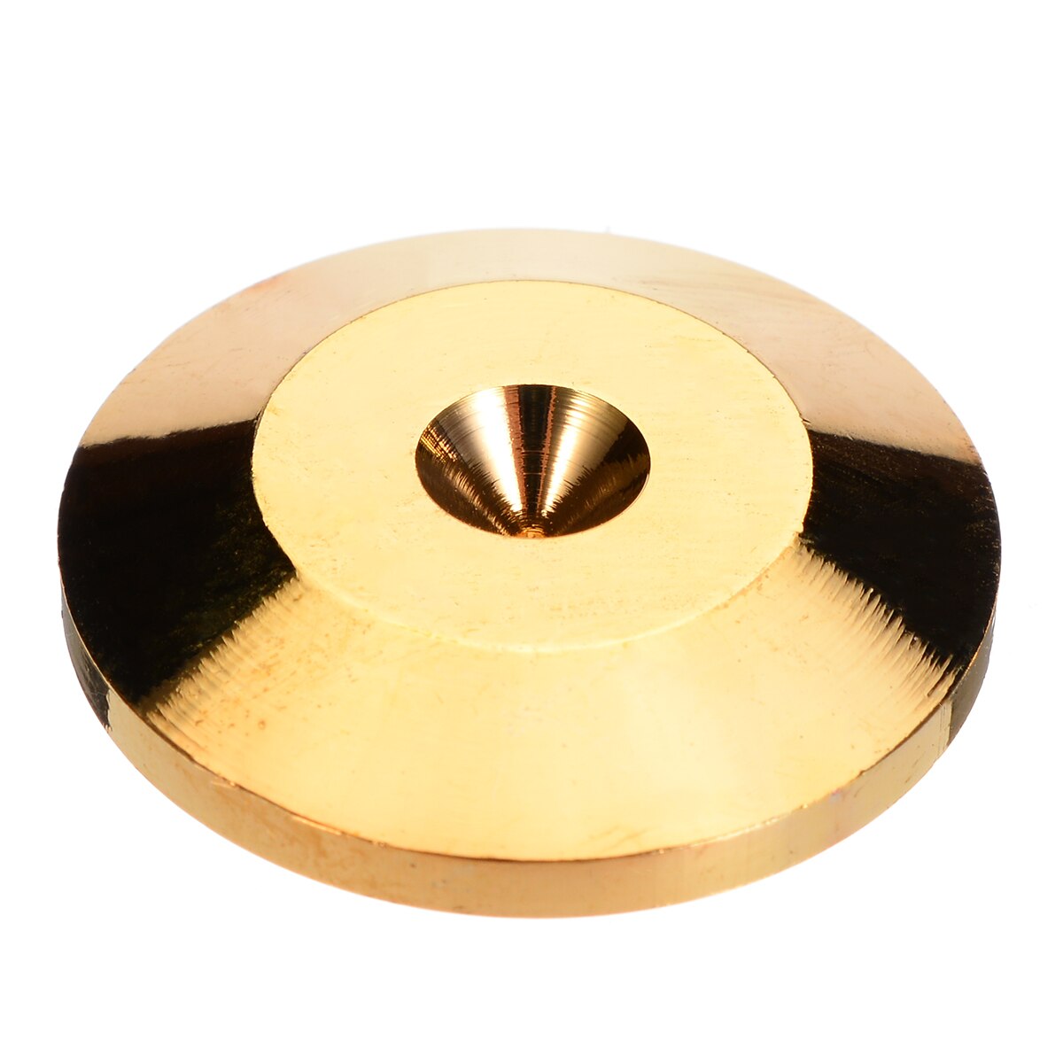 8 sæt/pakke højttaler pigge  m6*36 subwoofer højttaler stativ fødder ren kobber gyldne bundplader til hifi højttalere ramme