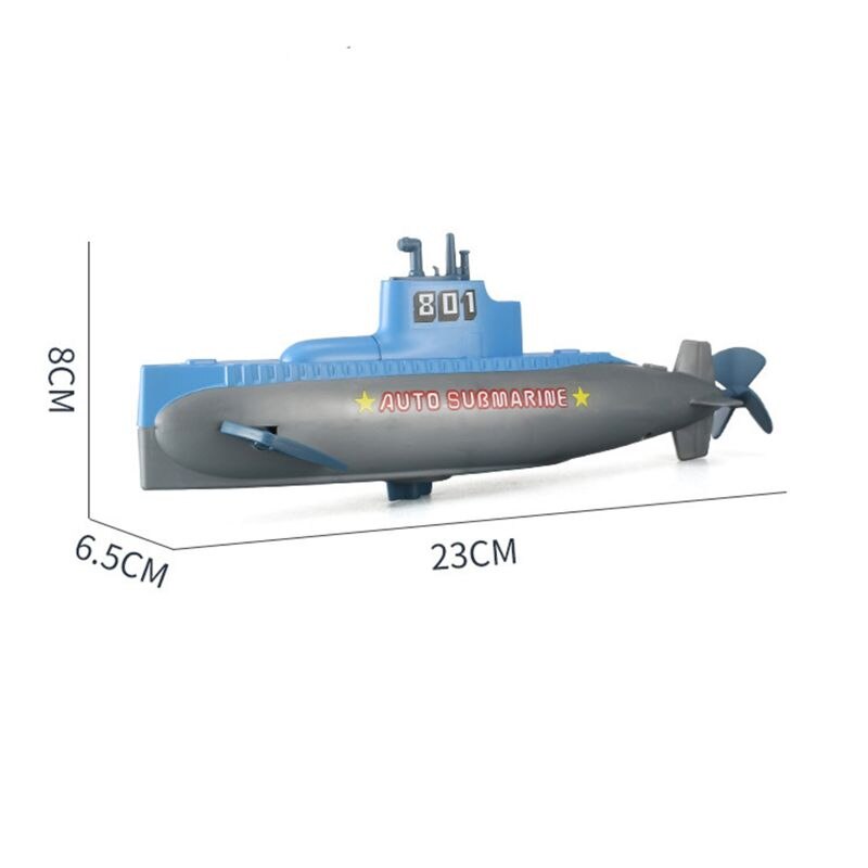 24Cm Wind Up Submarine Bad Speelgoed Zwembad Duiken Speelgoed Voor Baby Peuter Jongens Kids Teen