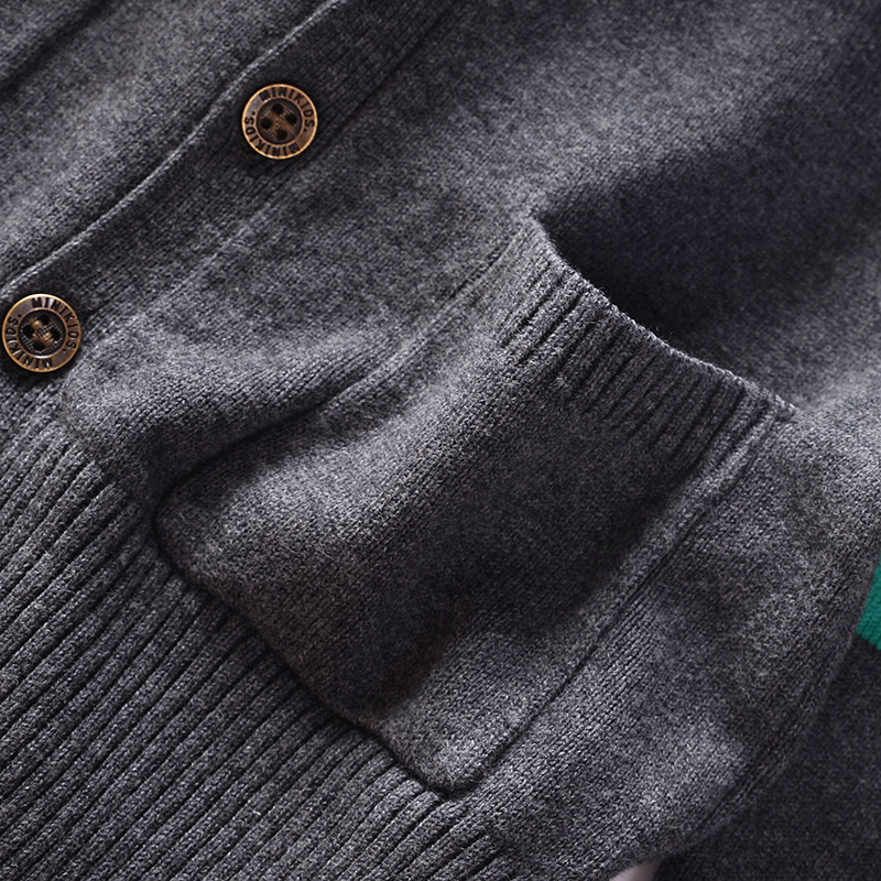 Suéteres con botones para niños y niñas, cárdigans para niños, ropa de punto
