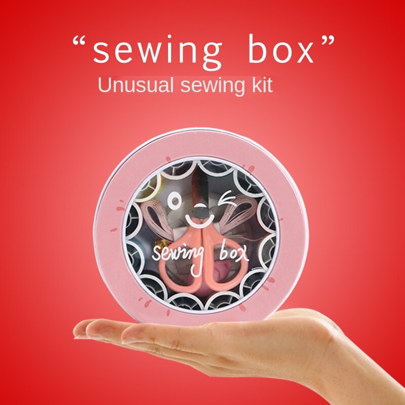 Household Portable Sewing Kit Needlework Handmade DIY Making Tools Small Multi-Functional Sewing Sewing Kit: Light Grey