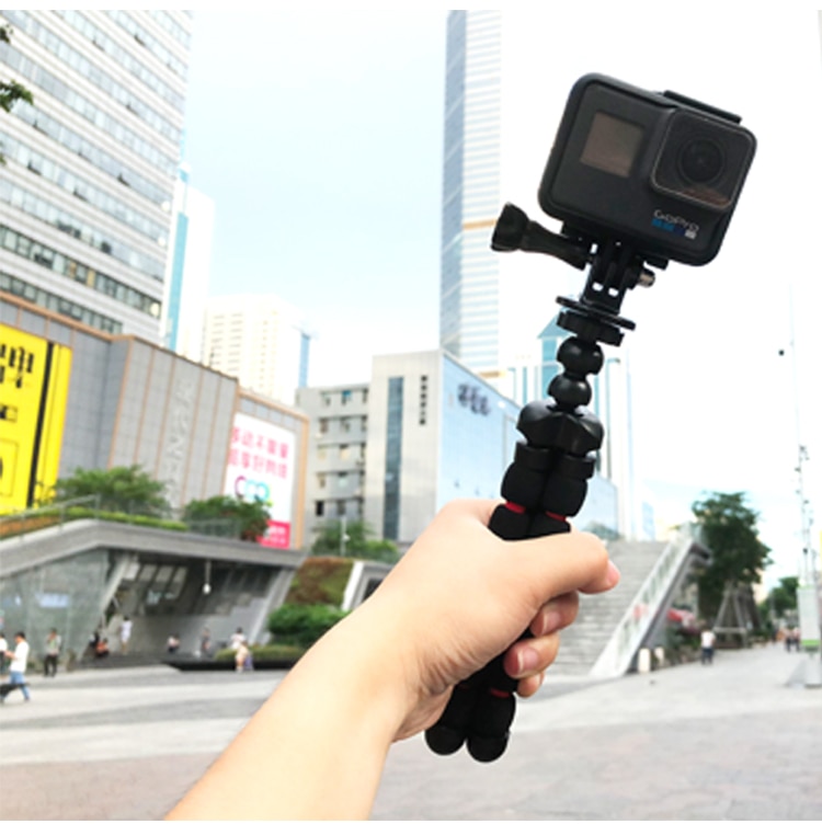 Trípodes de pulpo de araña Flexible Mini trípode móvil Gorillapod para iPhone GoPro Canon Nikon Sony tabla para cámara teléfono de escritorio